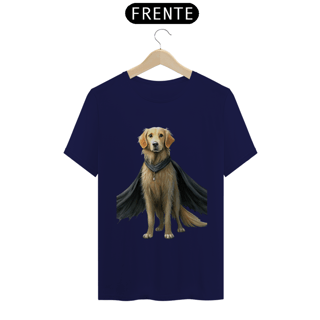 Nome do produto Camiseta Golden Retriever Gótico - Arte Singular