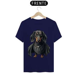 Nome do produto Camiseta Dachshund (Teckel) Gótico - Arte Singular