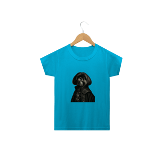 Nome do produto Camiseta Infantil Shih Tzu Gótico