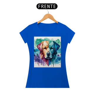 Nome do produto Camiseta baby long Labrador Retriever - Arte Singular