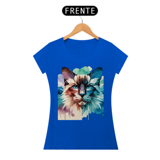 Nome do produto Camiseta baby long Siamês - Arte Singular