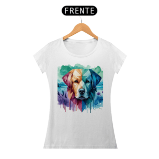 Nome do produto Camiseta baby long Labrador Retriever - Arte Singular