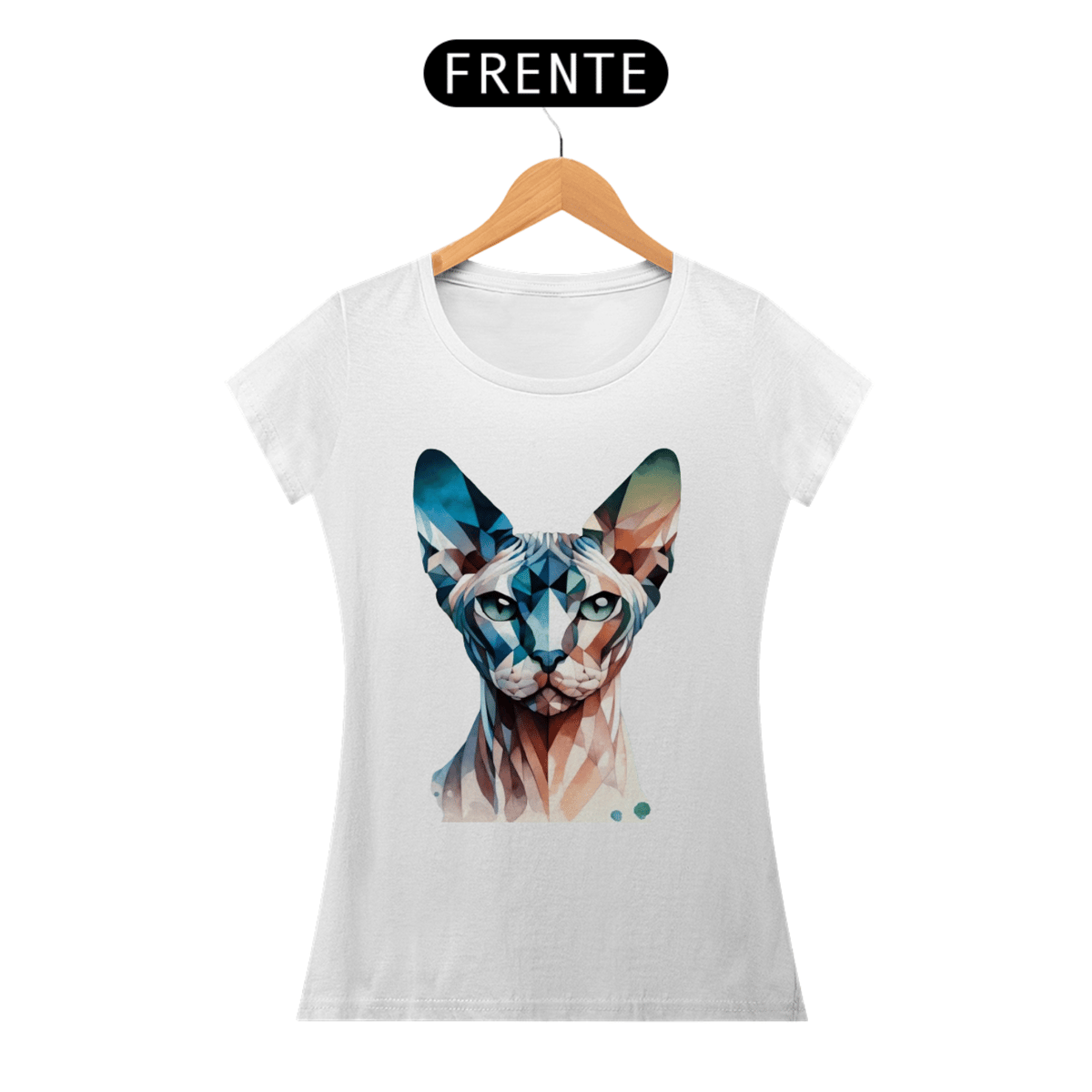 Nome do produto: Camiseta feminina Sphynx 