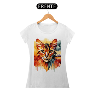 Nome do produto Camiseta baby long Bengal - Arte Singular