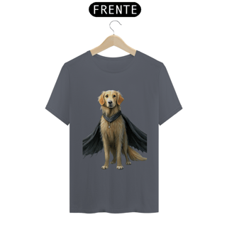 Nome do produto Camiseta Golden Retriever Gótico - Arte Singular