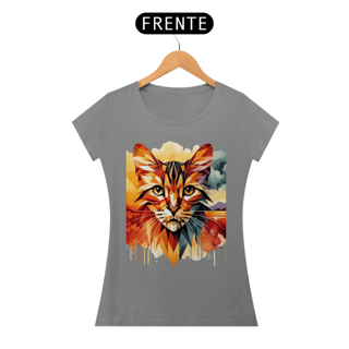 Nome do produto Camiseta baby long Bengal - Arte Singular