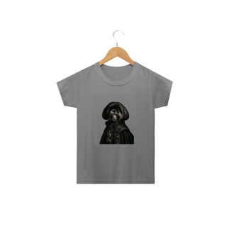 Nome do produto Camiseta Infantil Shih Tzu Gótico