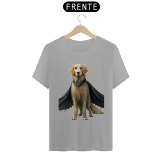 Nome do produto Camiseta Golden Retriever Gótico - Arte Singular