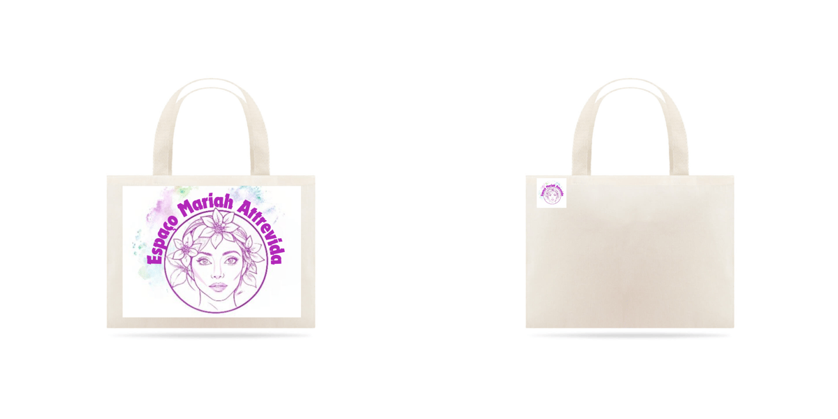 Nome do produto: Ecobag Espaço Mariah Attrevida - Arte Singular