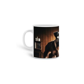 Nome do produto Caneca Schnauzer WANTED - Moda Perro