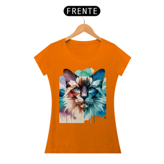 Nome do produto Camiseta baby long Siamês - Arte Singular