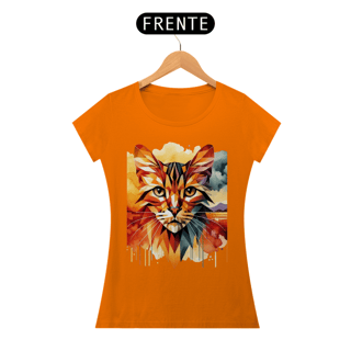 Nome do produto Camiseta baby long Bengal - Arte Singular