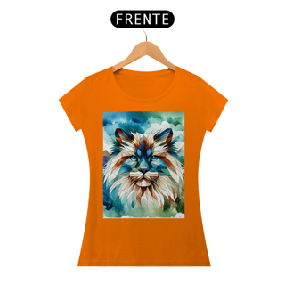 Nome do produto Camiseta Feminina Himalaio Aquarela