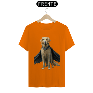 Nome do produto Camiseta Golden Retriever Gótico - Arte Singular