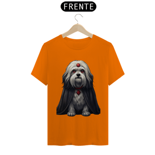 Nome do produto Camiseta Lhasa Apso Gótico - Moda Perro