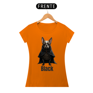 Nome do produto Camiseta Feminina Bulldog Gótico