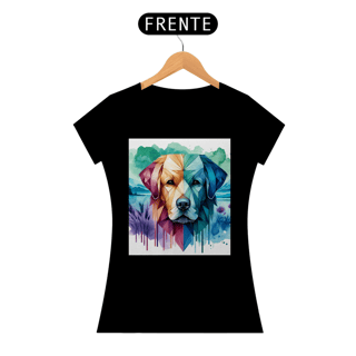 Nome do produto Camiseta baby long Labrador Retriever - Arte Singular