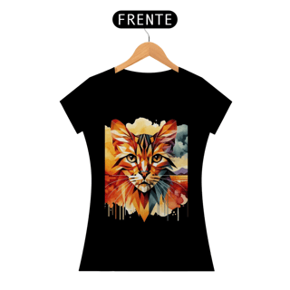 Nome do produto Camiseta baby long Bengal - Arte Singular