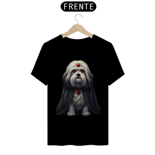 Nome do produto Camiseta Lhasa Apso Gótico - Moda Perro