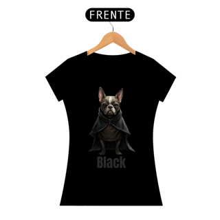 Nome do produto Camiseta Feminina Bulldog Gótico