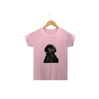 Nome do produto Camiseta Infantil Shih Tzu Gótico