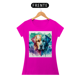 Nome do produto Camiseta baby long Labrador Retriever - Arte Singular