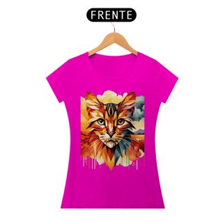 Nome do produto Camiseta baby long Bengal - Arte Singular