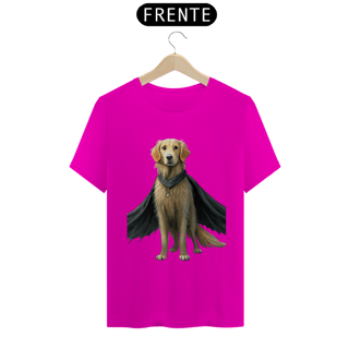 Nome do produto Camiseta Golden Retriever Gótico - Arte Singular
