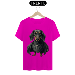 Nome do produto Camiseta Dachshund (Teckel) Gótico - Arte Singular