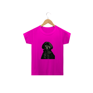 Nome do produto Camiseta Infantil Shih Tzu Gótico