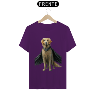 Nome do produto Camiseta Golden Retriever Gótico - Arte Singular