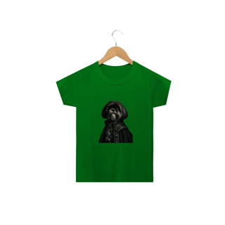 Nome do produto Camiseta Infantil Shih Tzu Gótico