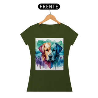 Nome do produto Camiseta baby long Labrador Retriever - Arte Singular