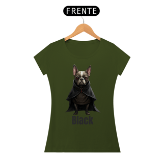 Nome do produto Camiseta Feminina Bulldog Gótico