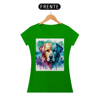 Nome do produto Camiseta baby long Labrador Retriever - Arte Singular