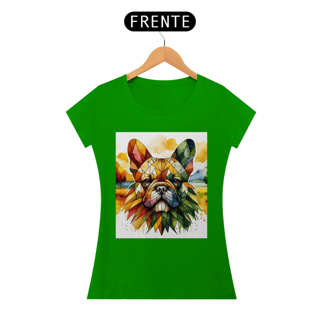 Nome do produto Camiseta baby long Bulldog Francês - Arte singular