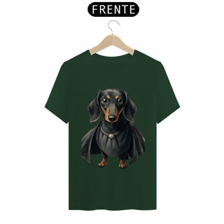 Nome do produto Camiseta Dachshund (Teckel) Gótico - Arte Singular