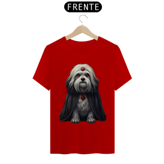 Nome do produto Camiseta Lhasa Apso Gótico - Moda Perro