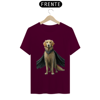 Nome do produto Camiseta Golden Retriever Gótico - Arte Singular
