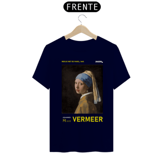 Nome do produto Camiseta Moça do Brinco de Pérola Vermeer - Jazzu®