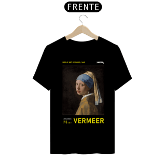 Nome do produto Camiseta Moça do Brinco de Pérola Vermeer - Jazzu®