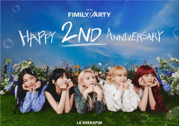 LE SSERAFIM HAPPY 2ND ANNIVERSARY
