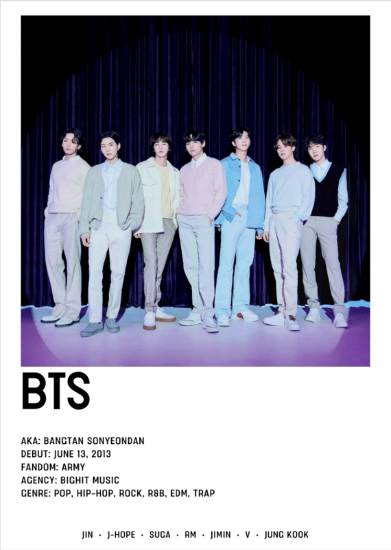 POSTER BTS