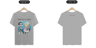 Nome do produto CAMISETA UNISSEX YOUR LIE IN APRIL KOUSEI & KAORI