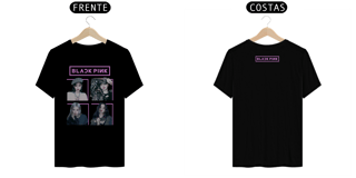 Nome do produto CAMISETA BLACK PINK GRUPO