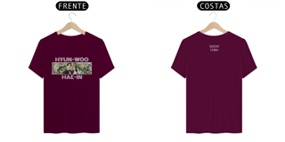 Nome do produto CAMISETA HYUN-WOO & HAE-IN QUEEN OF TEARS