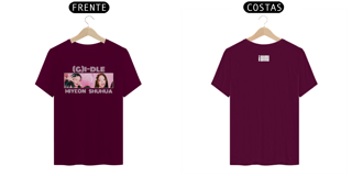 Nome do produto CAMISETA (G)I-DLE MIYEON & SHUHUA
