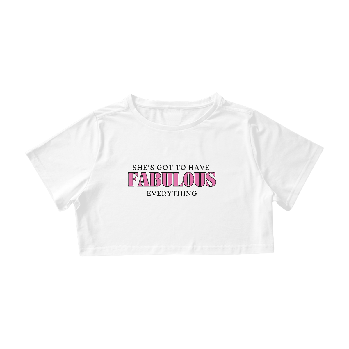 Nome do produto: Cropped Fabulous - HSM