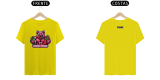 Nome do produto T-Shirt Clássica - CrAzY PiG JuNk FoOd