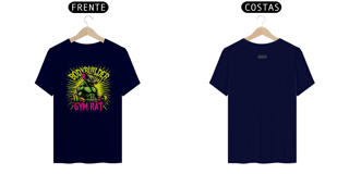 Nome do produto T-Shirt Clássica - Gym Rat - Sequinho